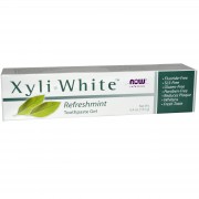 معجون مبيض من ناو فودز Now Foods  Xyliwhite Refreshmint Toothpaste Gel 181 g